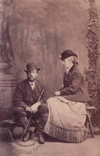 Hon Augustus Gough-Calthorpe and his wife