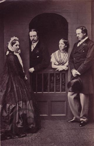 Hon Somerset John Gough-Calthorpe and his wife