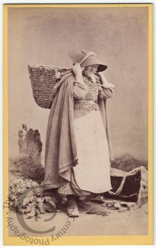 Cornish fisherwoman