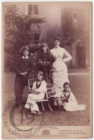Countess of Dudley and her children