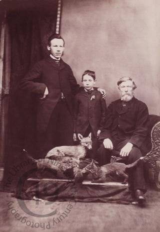 A family of taxidermists