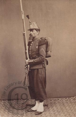 A French soldier