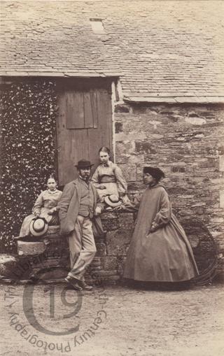 Colonel Walter Raleigh Gilbert and family