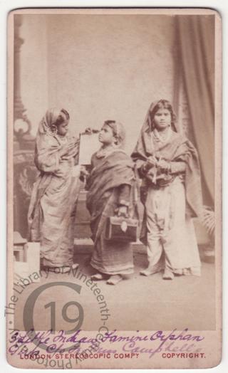 Indian Famine Orphans