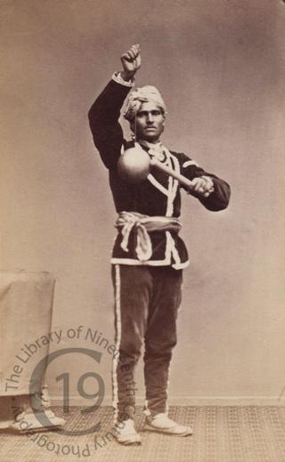 An Indian juggler
