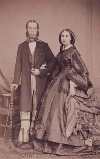 Emperor Maximilian and Empress Carlotta of Mexico
