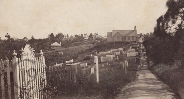 A cemetery in New Zealand