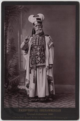Caiaphas, 1890