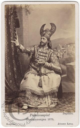 Caiaphas, 1870