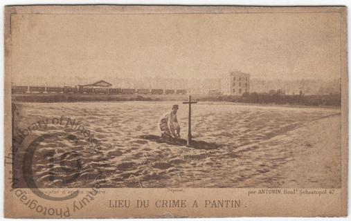Site of the murders at Pantin