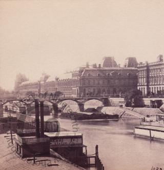 The Louvre and the River Seine