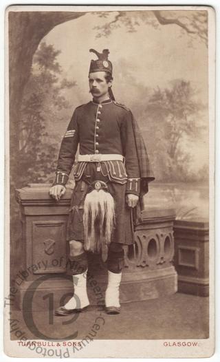 A sergeant in a Highland regiment