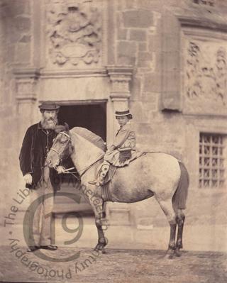 The Earl of Strathmore and the Hon. Herbert Bowes-Lyon
