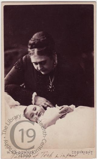 Duchess of Teck and child