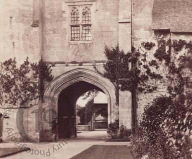 The entrance to the Hospital of St Cross