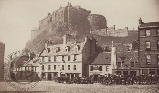 Edinburgh Castle and Grassmarket