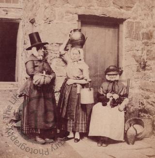 Three Welsh women at Llanberis