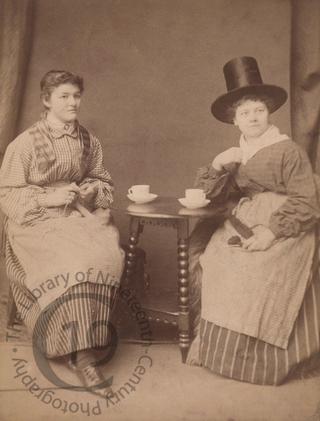 'Edith Shawyer and Aunty Liz'