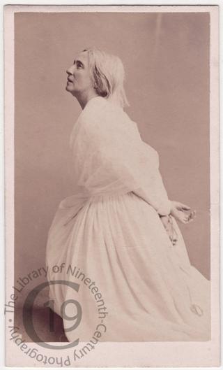 Adelaide Ristori as 'Marie Antoinette'