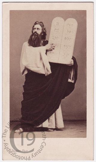 Louis-Henri Obin as 'Moses'