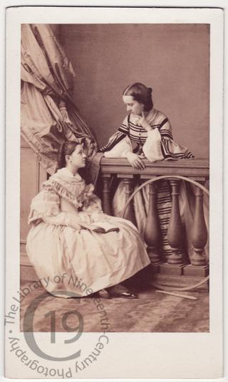 Comtesse de Chabannes and Mlle d'Havrincourt