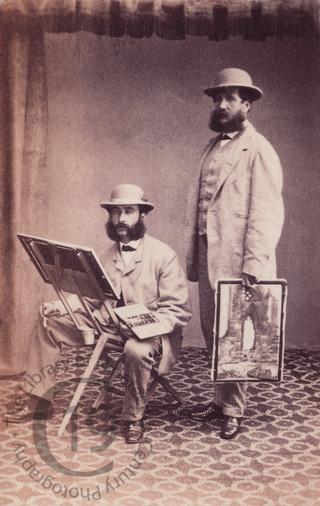 Hugh Hamilton and Colonel Paget L'Estrange