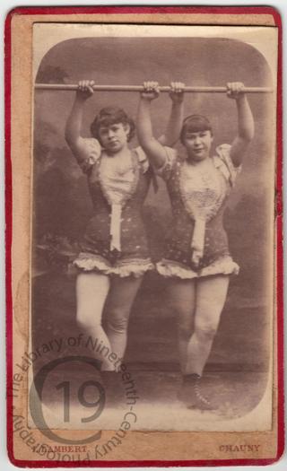 Female acrobats
