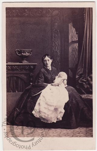 Mrs Wilbraham Lennox and child