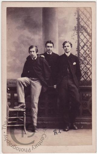 Three young men