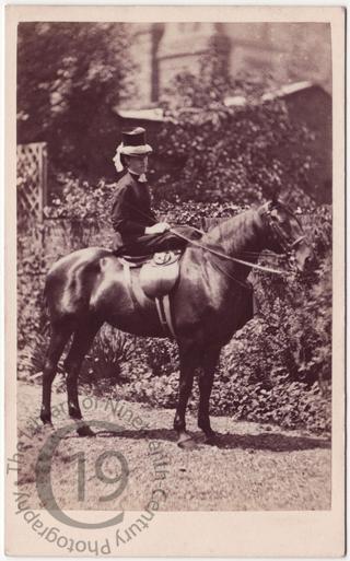 Woman on horse