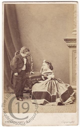 General Tom Thumb and his wife