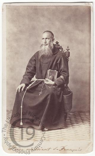 Mendicant Franciscan friar