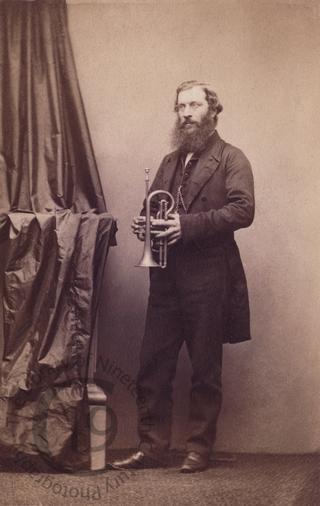 Unidentified man with a trumpet