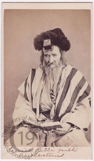 'Rabbi with Phylacteries'