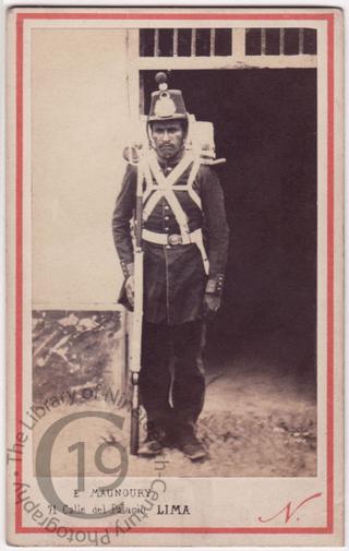Peruvian soldier