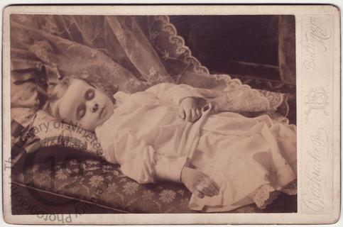 Child on cushions and sofa