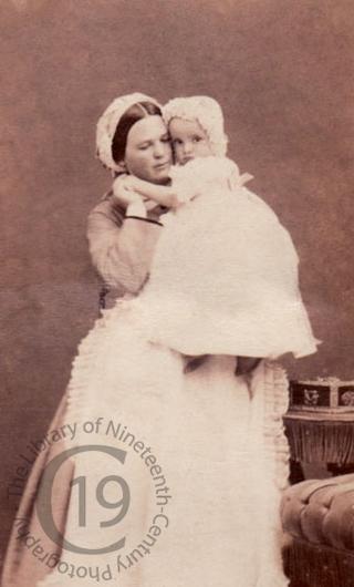Prince Victor Napoléon and his nurse