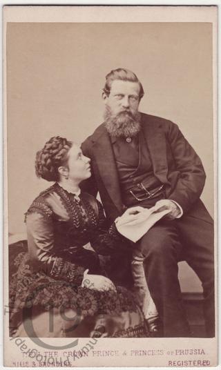 Crown Prince Friedrich and Princess Victoria