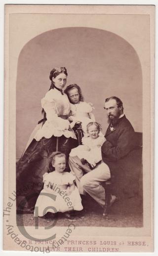 Prince Louis of Hesse and family