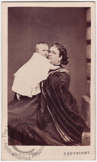 Duchess of Teck and baby