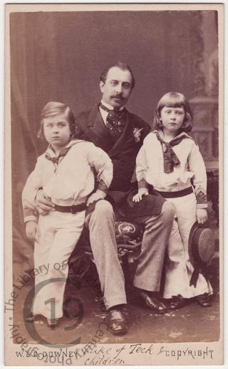 Duke of Teck and his sons