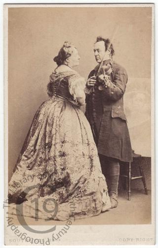 Mrs Sterling and Benjamin Webster
