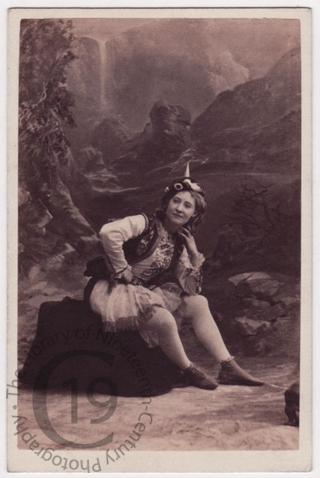 Lydia Thompson in 'The Forty Thieves'