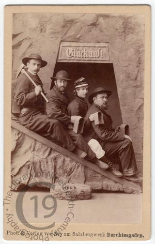 Tourists at Berchtesgaden, 1885