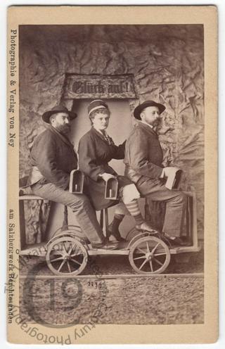 Tourists at Berchtesgaden, 1896