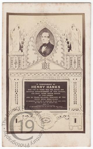 Henry Hanks, died 1871
