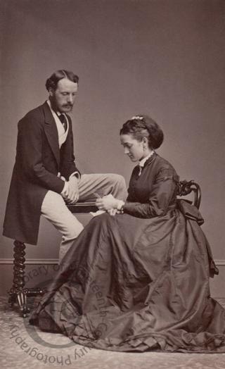 Lady Ida Lumley and unidentified sitter