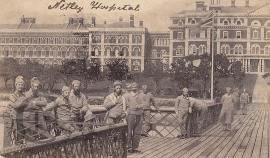 Soldiers at Netley Hospital