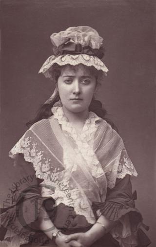 Mrs Rousby as 'Charlotte Corday'