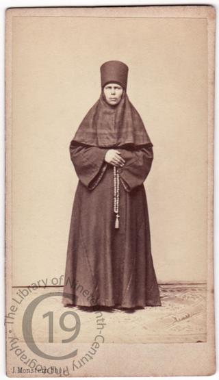 The Library Of Nineteenth Century Photography Russian Orthodox Nun 